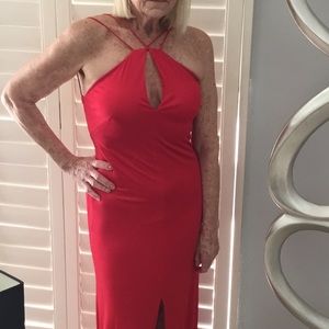 STAND OUT FROM THE CROWD!NWOT Red evening gown.  NWOT